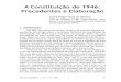 A Constituição de 1946: Precedentes e Elaboração · PDF file(Coro de súditos de Hiroíto, ajoelhados diante do Palácio 1 Eixo foi o nome pelo qual se tornou conhecida a aliança