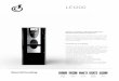 LEI200 - Bianchi Vending Group - Vending machines, vel adicionando caldeira 700W - 180cc., para melhores prestações nas bebidas longas. Tabuleiro de desperdícios líquidos: 2 litros