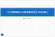 FORMAS FARMACÊUTICAS - …©cnica Compacta. São Paulo: Pharmabooks, 2006. Title: FORMAS FARMACÊUTICAS Author: Muriel Bucci Created Date: 8/26/2014 5:38:42 PM 