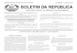 IMPRENSA NACIONAL DE MOÇAMBIQUE, E.P. … · A matéria a publicar no «Boletim da República» deve ser remetida em ... passa a ter a seguinte nova redacção: ... (dependendo se