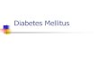 Diabetes Mellitus - fcav.unesp.br · Diabetes 1.deficiência de hormônio anti-diurético (central) Insipidus 2.néfron não responde ao HAD (nefrogênica) diminuição da reabsorção