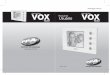 Manual do Usuário Vídeo Porteiro Vox Touchtugumiport.com.br/wp-content/uploads/2016/09/P03076...2 1 Pontos de fixação (Suporte). 2 Apoio da base do monitor. 3 Conectores para interligação