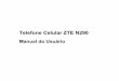 Telefone Celular ZTE N290ztebrasil.com.br/products/mobile/detail/Portugal/...Utilize a função viva-voz do telefone, se disponível. Saia da via e estacione antes de fazer ou responder