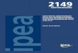 AVALIAÇÃO DO COMPORTAMENTO FISCAL DOS GOVERNOS ESTADUAIS BRASILEIROS …repositorio.ipea.gov.br/bitstream/11058/6484/1/td_2149.pdf · 2016-05-27 · ... modelos de painel de dados