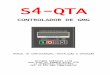 S4-QTA - A Motor Dieselamotordiesel.com.br/uploads/Manual do S4-QTA.pdf · 2 AUTOTEK.S4@insightsoftware.com.br S4-QTA CONTROLADOR DE GRUPO GERADORES FUNÇÃO O S4-QTA controla a partida/parada
