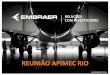 REUNIÃO APIMEC RIO€¦ · CRJ900 CRJ1000 CRJ700 Capacidade (Classe única) A319neo 737-7 MAX A320neo 737-8MAX CS100 CS300 E175-E2 E190-E2 E195-E2 . Aviação Executiva