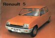 Renault 5 - mario-sequeira.atlantidaweb.com - 1973... · O que nele há de novo é por ra ... Pormenor do "tablier." 2. Alavanca de velocidades no chão. 3. Ventoinha de arejamento