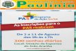 2 ATOS DO PODER EXECUTIVOINTERESSE PÚBLICOpaulinia.sp.gov.br/uploads/semanarios/semanario-862.pdf · Negócios do Ciesp-Campinas em parceria com a Prefeitura de Paulí- ... contribuirão