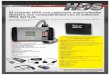 El scanner HDS con cobertura especializada Diesel y … · y Detroit Diesel 9509 Adaptador Isuzu COBERTURA (Compativilidad con Software PKG) • Sistemas J1708 de marcas Cummins,