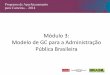Módulo 3: Modelo de GC para a Administração Pública …repositorio.enap.gov.br/bitstream/1/1282/5/Apresentação - Fábio... · Esboço do Módulo: • Antecedentes e Propósito