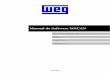 Manual do Software WSCAN - gigawattsistemas.com.br · Weg Software CANopen Config V1.4X Sumário 3 Sumário Capítulo 1 -Informações Gerais 6 1 -Sobre o manual ..... 6