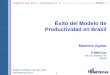 Éxito del Modelo de Productividad en Brasil - Início · – COCOMO II, SEER, SLiM, etc. • Otros – Cualquier método que utilize PF como entrada para estimativas. 24 Modelos