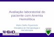 Avaliação laboratorial do paciente com Anemia Hemolí · PDF file• Anemias hemolíticas –Destruição eritrocitária + Resposta Medular • Diversas etiologias • Investigação