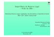 Importância da Reserva Legal - Visão da SBS - legal.pdf · * Estabelecem percentuais de Reserva Legal * Estabelecem normas para Recomposição da área de Reserva Legal ... –