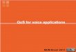 QoS for voice applications - MUM - MikroTik User .Objetivo Como aplicar qualidade de servi§o em
