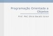 Programação Orientada a Objetos - facom.ufu.brbacala/POO/01 - Programação Orientada a Objeto… · Benefícios do Paradigma de Orientação a Objetos