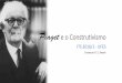 Construtivismo e Piaget - its20161.pbworks.comits20161.pbworks.com/w/file/fetch/109193608/ITS - Piaget.pdf · •Começou a trabalhar no Instituto Jean-Jacques Rousseau ... Conversando