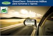 GreenChem: Soluciones AdBlue para turismos y ligeros · Transporte y logística de AdBlue a granel gestionada ... Dispensador móvil 26 ... Folletos trípticos apoyo venta 