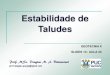 Estabilidade de Taludes - SOL - Professorprofessor.pucgoias.edu.br/SiteDocente/admin/arquivosUpload/17430... · A análise da estabilidade de taludes é feita avaliando-se as condições