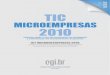 TIC Microempresas - Cetic.br · TIC Microempresas 2010 Pesquisa sobre o Uso das Tecnologias de Informação e Comunicação nas Microempresas Brasileiras ICT Microenterprises 2010