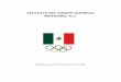 ESTATUTO DEL COMITÉ OLÍMPICO MEXICANO, A.C. · El Emblema institucional del COM, consiste en la Bandera Nacional con cinco Aros Olímpicos en la parte inferior, tal y como se ilustra