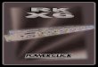 MANUAL RK X6 - powerclick.com.br€¦ · CD, MD, instrumentos musicais, etc...). COMO LIGAR: Basta acionar a chave liga/desliga e a lâmpada-piloto LED indica que o RK X6 está pronto