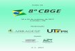 Apresentação do PowerPoint - Associação Brasileira de ... · II 8º Congresso Brasileiro de Gestão do Esporte Apresentação A ABRAGESP (Associação Brasileira de Gestão do