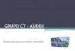 GRUPO CT - ASIDEK · modelos de elevación digital. ... modificar y gestionar diagramas de instrumentación y tuberías ... plataforma de AutoCAD ®, AutoCAD P & ID es fácil de usar