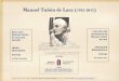 Manuel Tuñón de Lara (1915-2015 - ehu.eus±on_de_+Lara... · Tuñón de Lara 1915 -2015 Catálogo Katalogo UPV/EHU. Biblioteka .Leioa 2. Tuñón de Lara, M. (et al.) (1989). La