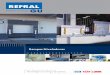Catálogo Geral REFRAL 2016 Prepress Niveladoras REFRAL GU.pdf · 2 sector e fabricamos portas automáticas de vidro, port qualidade e de fabrico adoptados pelos países europ REFRAL