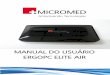 Manual MEBT-100 ErgoPC Elite Air - micromed.ind.br · 6.7 Check List para garantir a boa instalação do produto.....21 6.8 Calibração e Aferição 