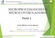 MICROPROCESSADORES E MICROCONTROLADORESjwilson/pdf/Micro_Parte_1(Conceitos).pdf · Introdução ao curso de Microprocessadores e microcontroladores: histórico e ... AVR 8 bits (1996)