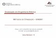Graduação em Engenharia Elétrica - ufjf.br · Disciplina “Métodos de Otimização ENE081” – Aula Número: 11 – PROF.IVO CHAVES DA SILVA JUNIOR Programação Não Linear