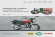 Catálogo de Produtos para Motocicletas · CG 125 Titan Eixo de Comando / Eje de Comando F-113282.3 14430-KRM-840 DB 2 Balancim / a partir de 2000 ... GN 125 INTRUDER