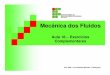 Mecânica dos Fluidos - Prof. Me. Claudemir Claudino Alves - …claudemiralves.weebly.com/uploads/3/8/6/2/3862918/aula... · 2016-07-31 · Aula 18 Prof. MSc. Luiz Eduardo Miranda