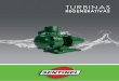 Catálogo Turbinas ver.2014 2 - imbo.com.mx¡logo Turbinas.pdf · TURBINAS REGENERATIVAS Las bombas de la Serie T, han sido diseñadas para el manejo de líquidos exclusivamente limpios