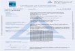 Certificado de Conformidade - Siemens AG · Ce rtificate of Compliance ... 20/06/2015 – Página 1 de 21 ... A condição para operação com gás natural é a uma conexão elétrica