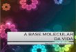 A BASE MOLECULAR DA VIDAfiles.danutaw.webnode.com.br/200000010-977f89876d/3_Quimica da Vida... · e é utilizada pelas células como fonte imediata de energia ... - Síntese por hidratação:
