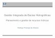Gestão Integrada de Bacias Hidrográficas · vidas humanas (cheias e doenças) e de destruição de bens. ... – Alentejo e interior do Douro: ~550 mm • Variabilidade sazonal