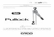 Manual Pullock PT 18 - cmdobrasil.com.br · NUNCA use uma talha para elevar, servir como apoio ou transportar pessoas. 4. NUNCA levante cargas além da ... 26-3 Engrenagem de transmissão