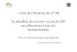 Anexo 59 - Slides apresentação I Ciclo de Palestras da UFTM Flávio · aos jovens brasileiros? (SILVA; GUIMARÃES, 2007, p. 43) ... Novas Reflexões e Alternativas para o Ensino