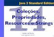 Coleções, Propriedades, Resources e Stringsargonavis.com.br/cursos/java/j100/java_14.pdf · 2 Assuntos abordados neste módulo Coleções Vetores, comparação e ordenação Listas