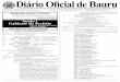 1 Diário Oficial de Bauru - bauru.sp.gov.br · Ordem dos Advogados do Brasil – OAB ... Associação dos Aposentados e Pensionistas de Bauru e Região ... Lázaro Braz Limão II