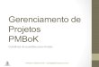 Gerenciamento de Projetos PMBoK - igepp.com.br · gerenciamento de projetos de software, com a finalidade de construir, de maneira sólida e inequívoca, o manual completo da aplicação