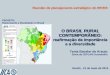 O BRASIL RURAL CONTEMPORÂNEO - wiki.incra.gov.brwiki.incra.gov.br/images/b/b9/INCRA_-_Brasil_RURAL_E_O_ESTUDO_mai... · Objetivos Realizar releitura do rural brasileiro contemporâneo