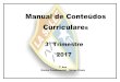 Manual de Conteúdos Curriculares 3º Trimestre 2017 Salle Águas Claras_pdf... · contração das preposições, conjunção, conjunção coordenativas e subordinativas, frase, oração
