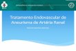 Tratamento Endovascular de Aneurisma de Art©ria Renal .terapia endovascular para os aneurismas mais
