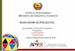 REPÚBLICA DE MOÇAMBIQUE Ministério da Indústria e …portugalglobal.pt/.../Documents/2018/Roadshow-mocambique-apiex.pdf · Fertilizantes Tintas, detergentes, vernizes, produtos