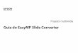 Guia do EasyMP Slide Converter · 2015-12-04 · Avisos de direitos autorais ... definição Avançar slide para Automaticamente após no ... Clique em Iniciar, selecione Programas