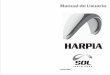 manual pipa-harpia br en - SOL Paragliders - Parapente · Um plano de linhas suspende a Pipa da qual são conectadas a duas linhas principais dos comandos. ... pois poderá ocasionar